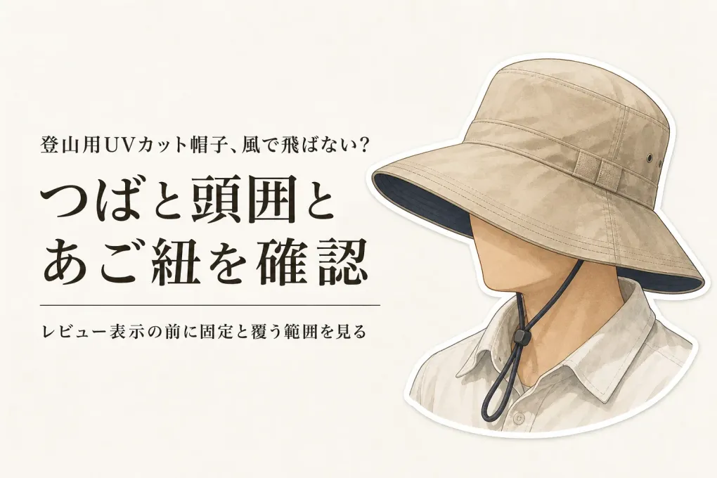 楽天でレビュー数が多い登山用UVカット帽子を比較｜つばの長さとあご紐の固定方法で選ぶ